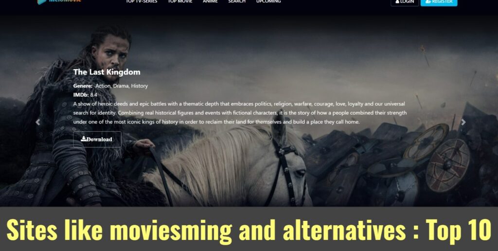 Sites like moviesming and alternatives Top 10