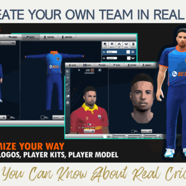 How to Create Your Own Team in Real Cricket 24
